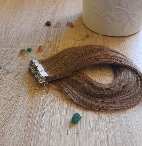 Mati ar us-tape, vidēji brūni, 30cm 