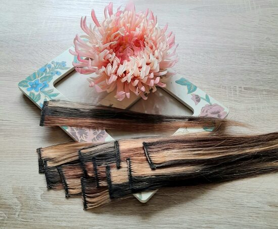 Mati ar vienu klipsi. 30 cm