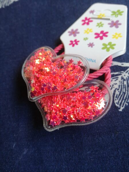 Matu gumijas komplekts- sirds # 76