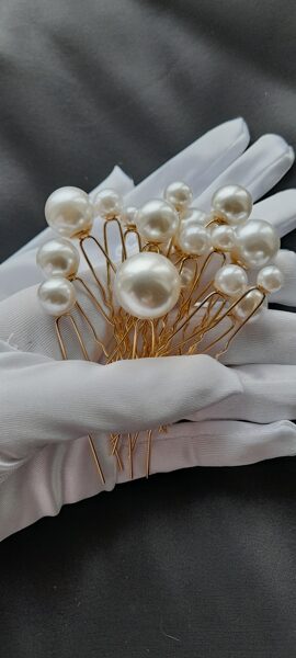 Matu adatas ar pērlēm #1/50