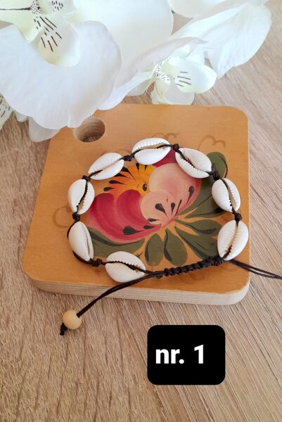 Rokassprādze ar gliemežvākiem #2/59