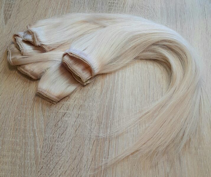 Moresoo mati ar klipšiem, 40cm,  gaiši blondi