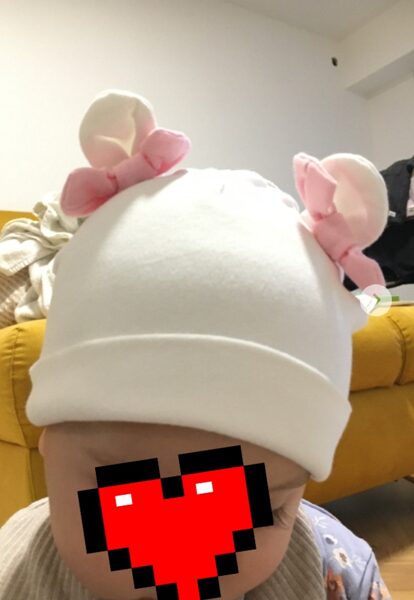 Meitenes cepure- balta #23